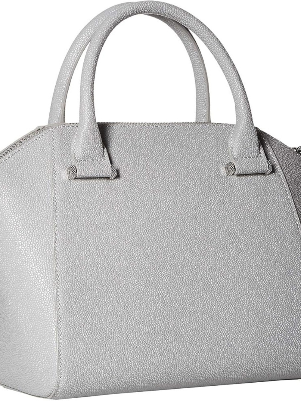 Ted Baker Light Gray Pebbled Janne Bag with Bow - Picture 2 of 8